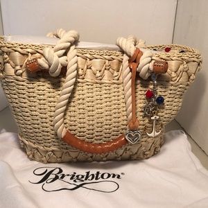 Brighton Cape Natural Straw Handbag
